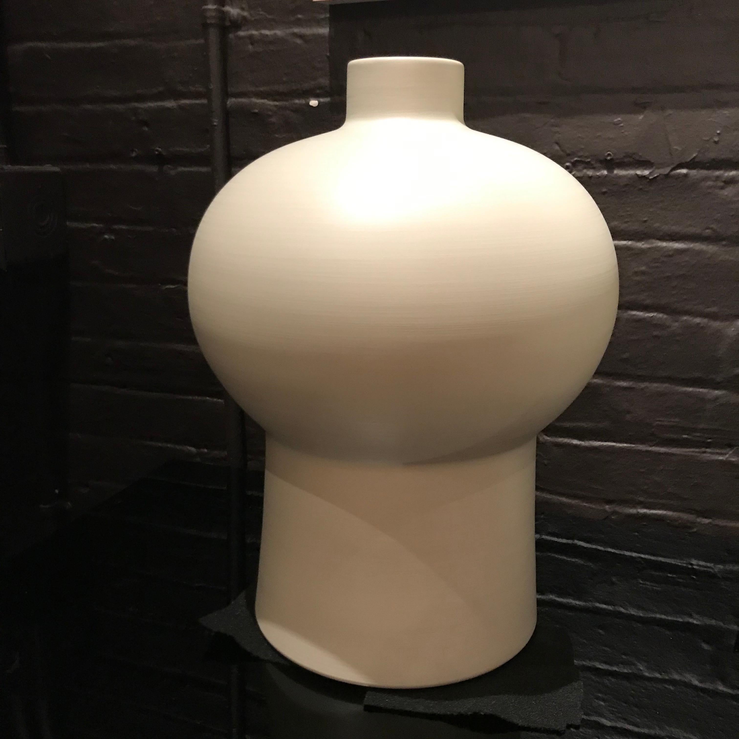 large narrow neck vase