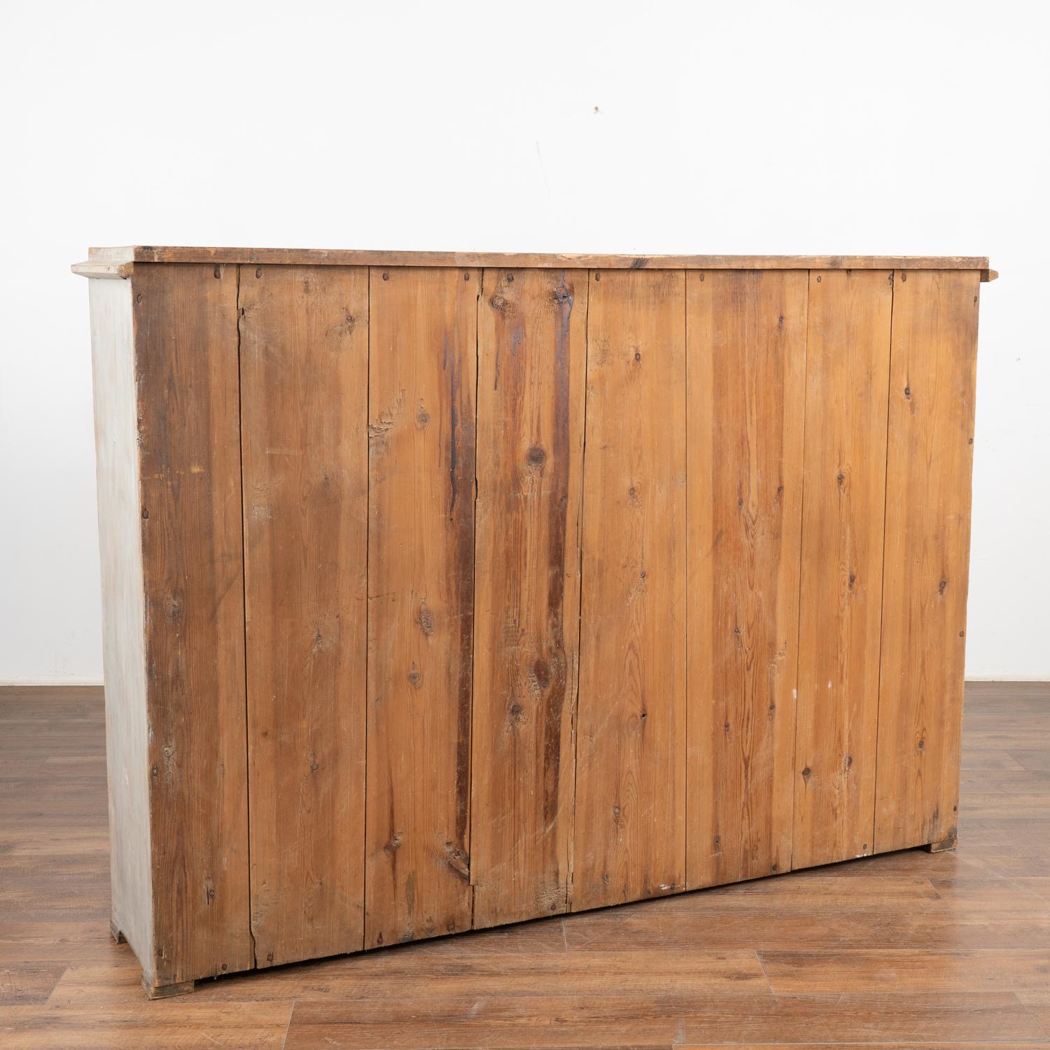 Narrow Original Painted Swedish Sideboard Console, circa 1820-40 For Sale 4