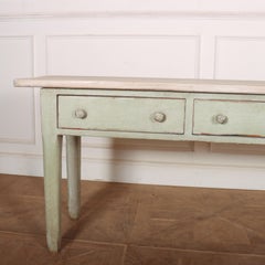Narrow Painted Console Table
