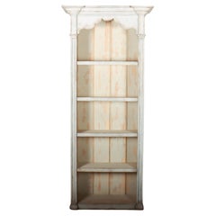 Narrow Painted French Bookcase