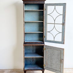 Narrow Period Bookcase by Karl Johan