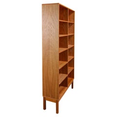 Narrow Pine Bookcase by Hundevad + Co
