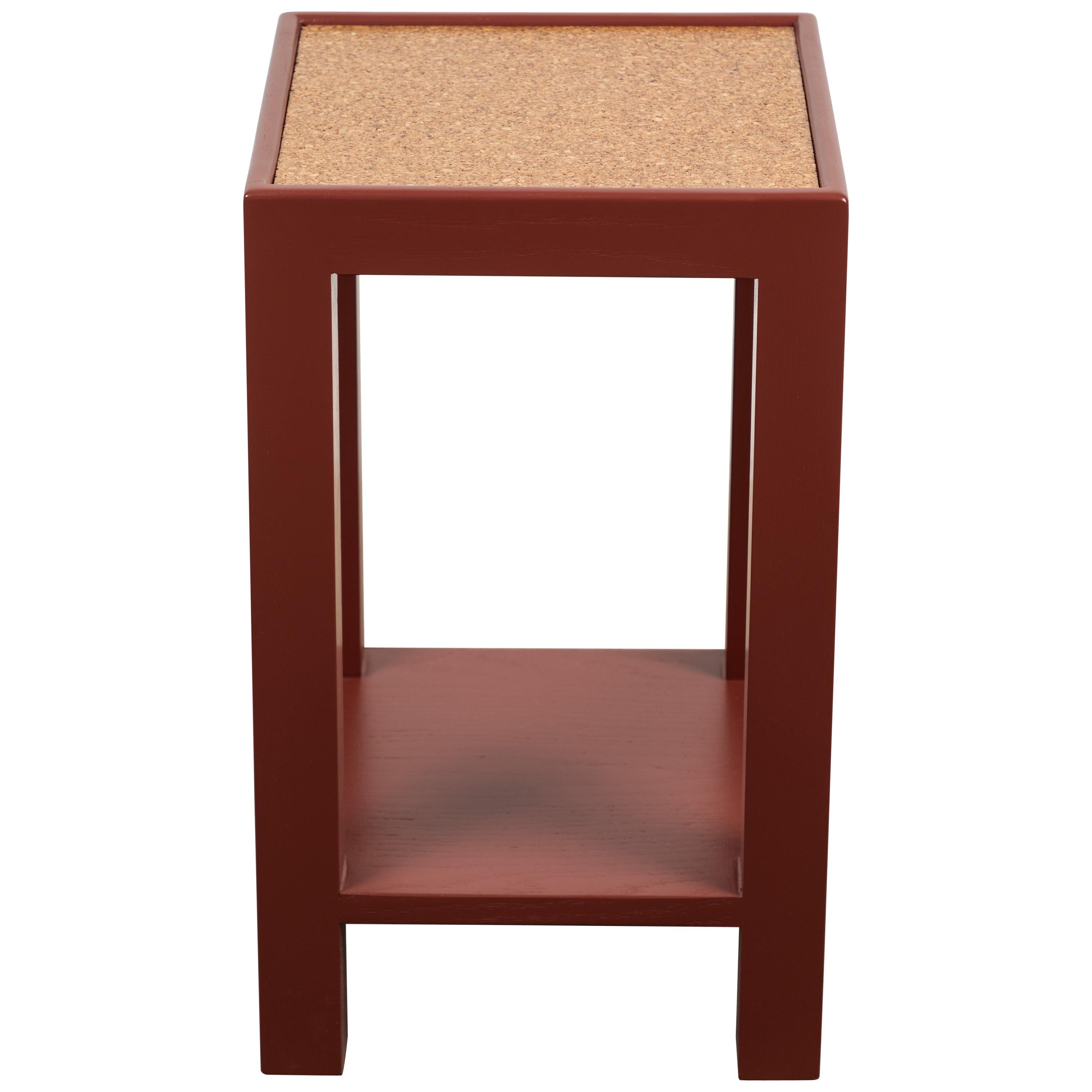 Narrow Side Table Square - Short by Lawson-Fenning