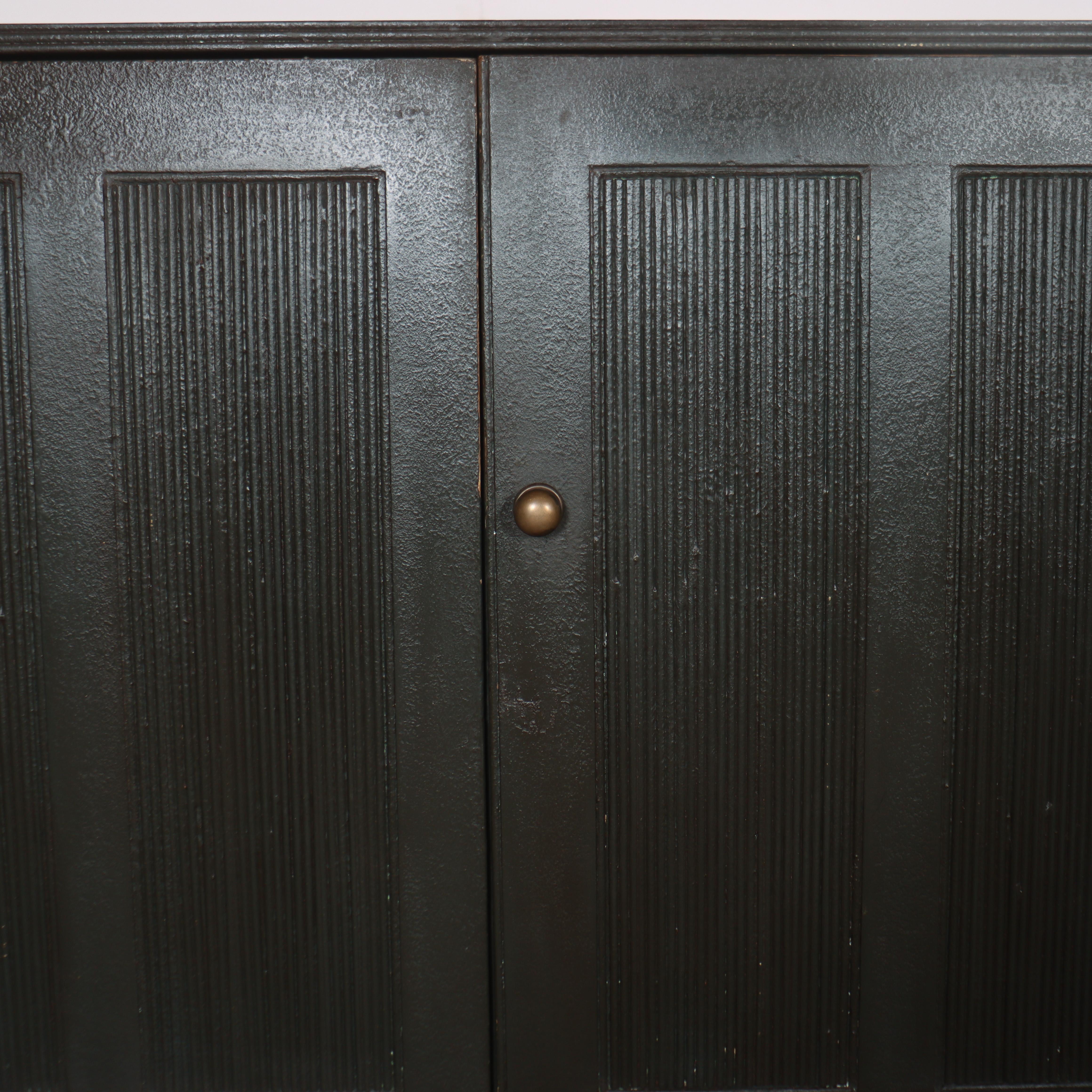 19th Century Narrow Swedish Painted Enfilade For Sale