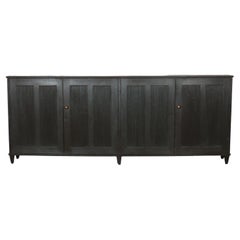 Narrow Swedish Painted Enfilade