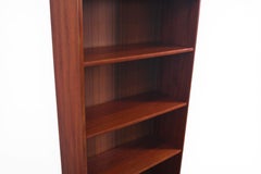 Narrow + Tall Danish Teak Bookcase