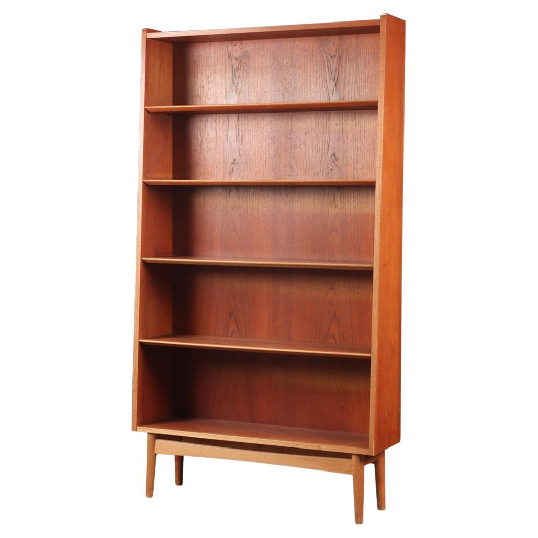 Narrow Bookcase in Oak by Erik Wortz For Sale at 1stDibs narrow oak