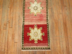 Zabihi Collection Floral Vintage Narrow Turkish Runner