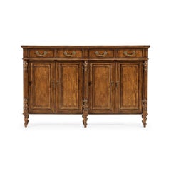 Narrow Walnut Sideboard