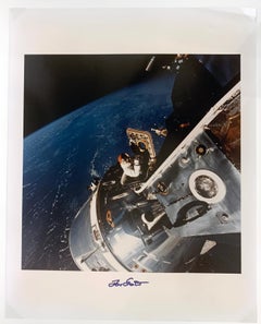 NASA Apollo 9, David Scott, Signed Vintage Color Photograph, 20x16, 1969