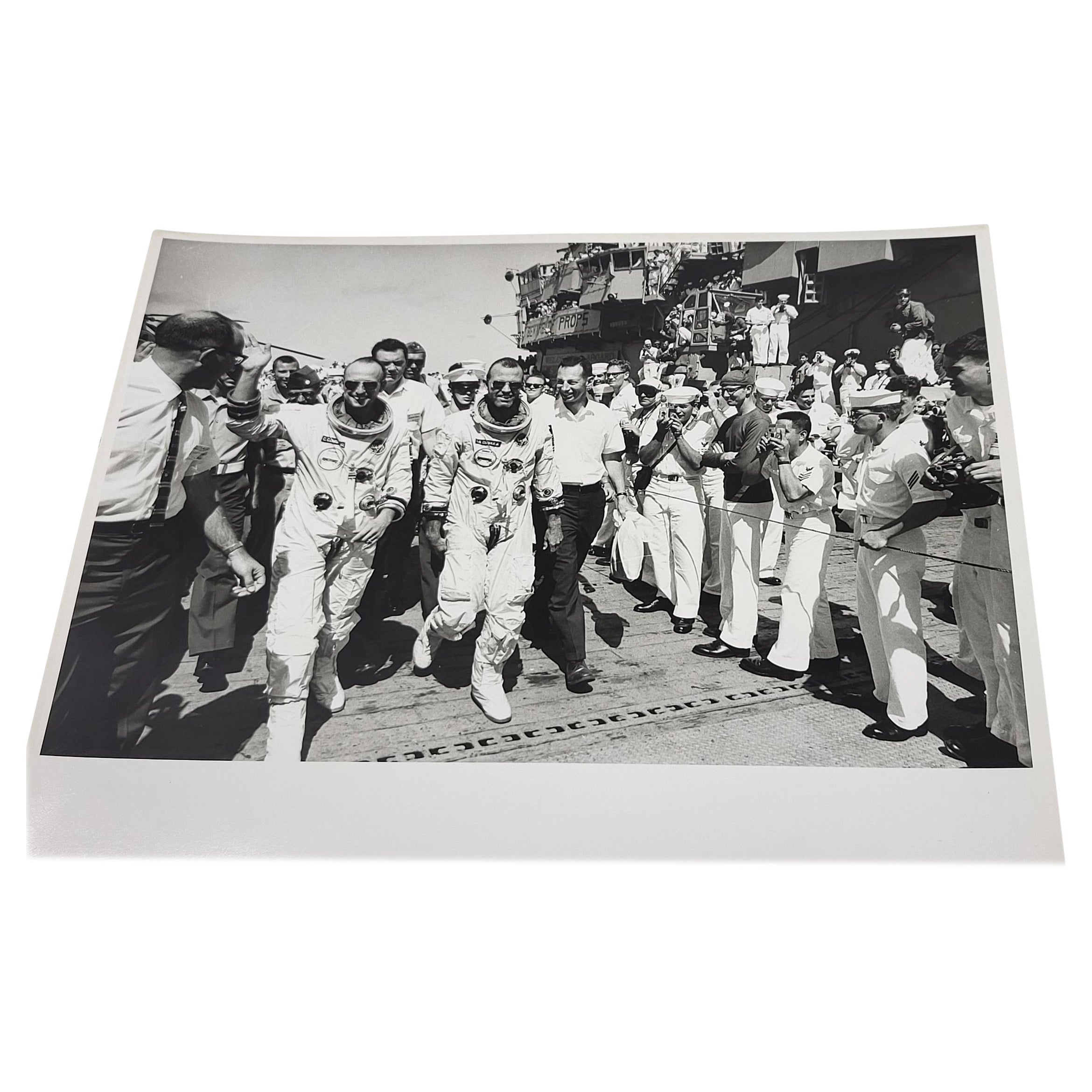 Nasa, Mission Gemini Charles Conrad & Gordon Cooper, 1965 lot de 5 photographie
