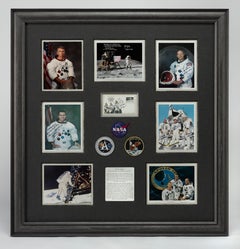 NASA Moonwalkers Signature Collage