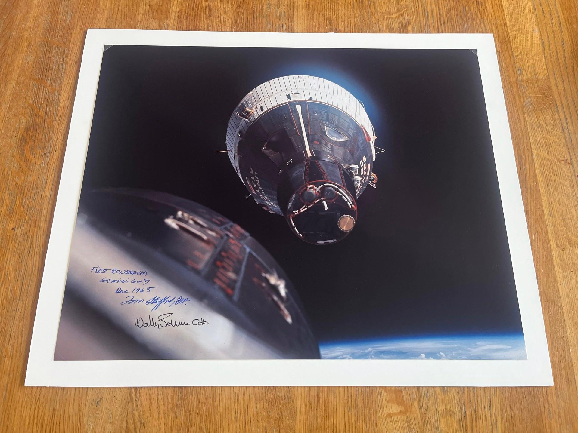 Nasa - [Gemini VI] + [Gemini VII] - First Manned Space Rendezvous, 1965 ...