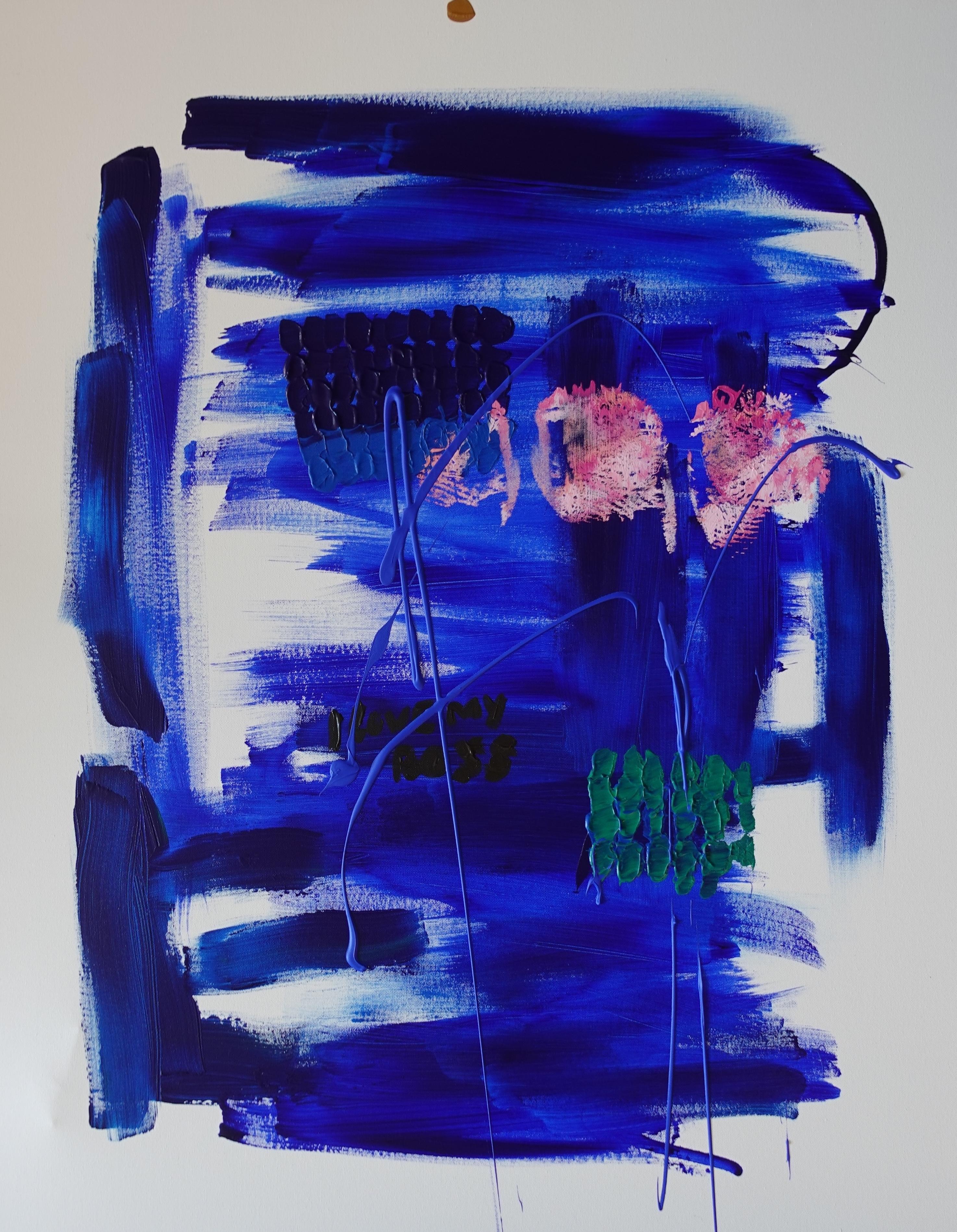 Abstract Painting di Nashali Rodriguez - "Sono il capo"