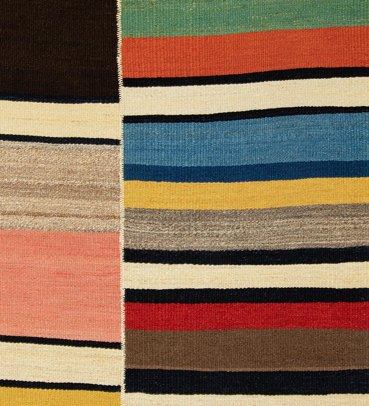 Kilim NASIRI Carpets Mazandaran Collection - Multicolor Rug For Sale