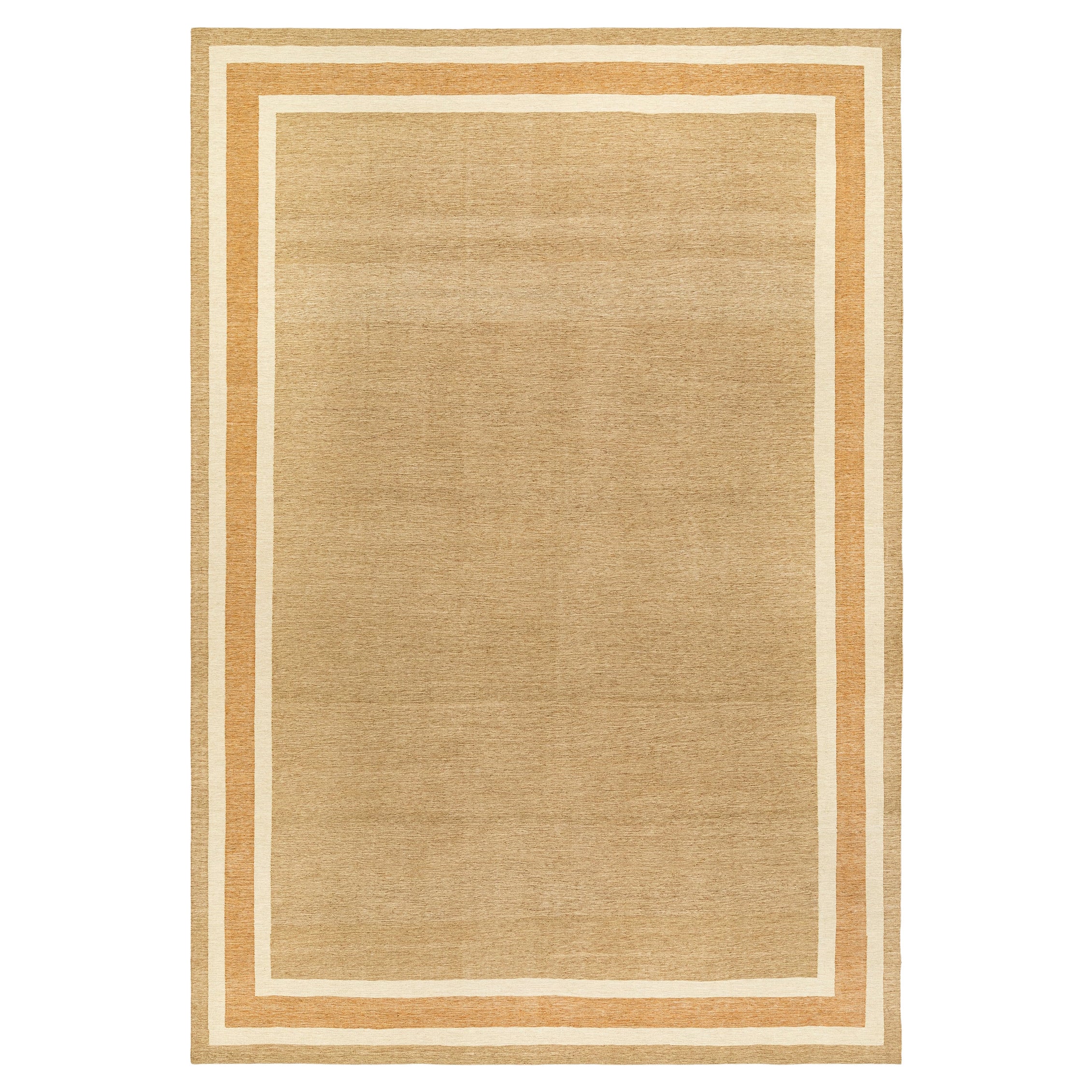 NASIRI Carpets Modern Copper Sumak Rug For Sale