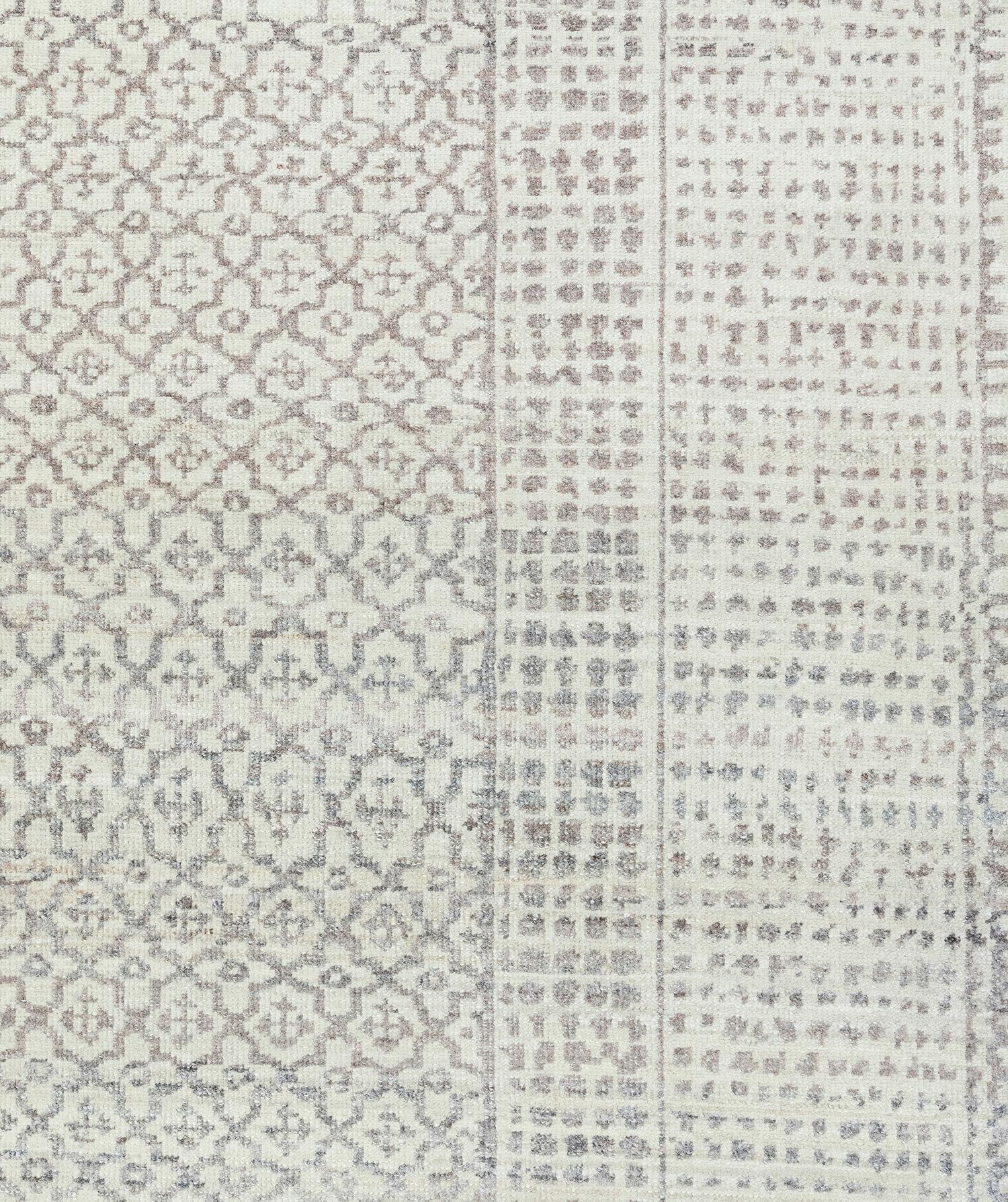 This rug resembles the rare and collectible antique Serab rugs that were produced in the 19th century and earlier.  Due to their limited availability, NASIRI revived the ancient dyeing and weaving techniques that had dissolved over the years to