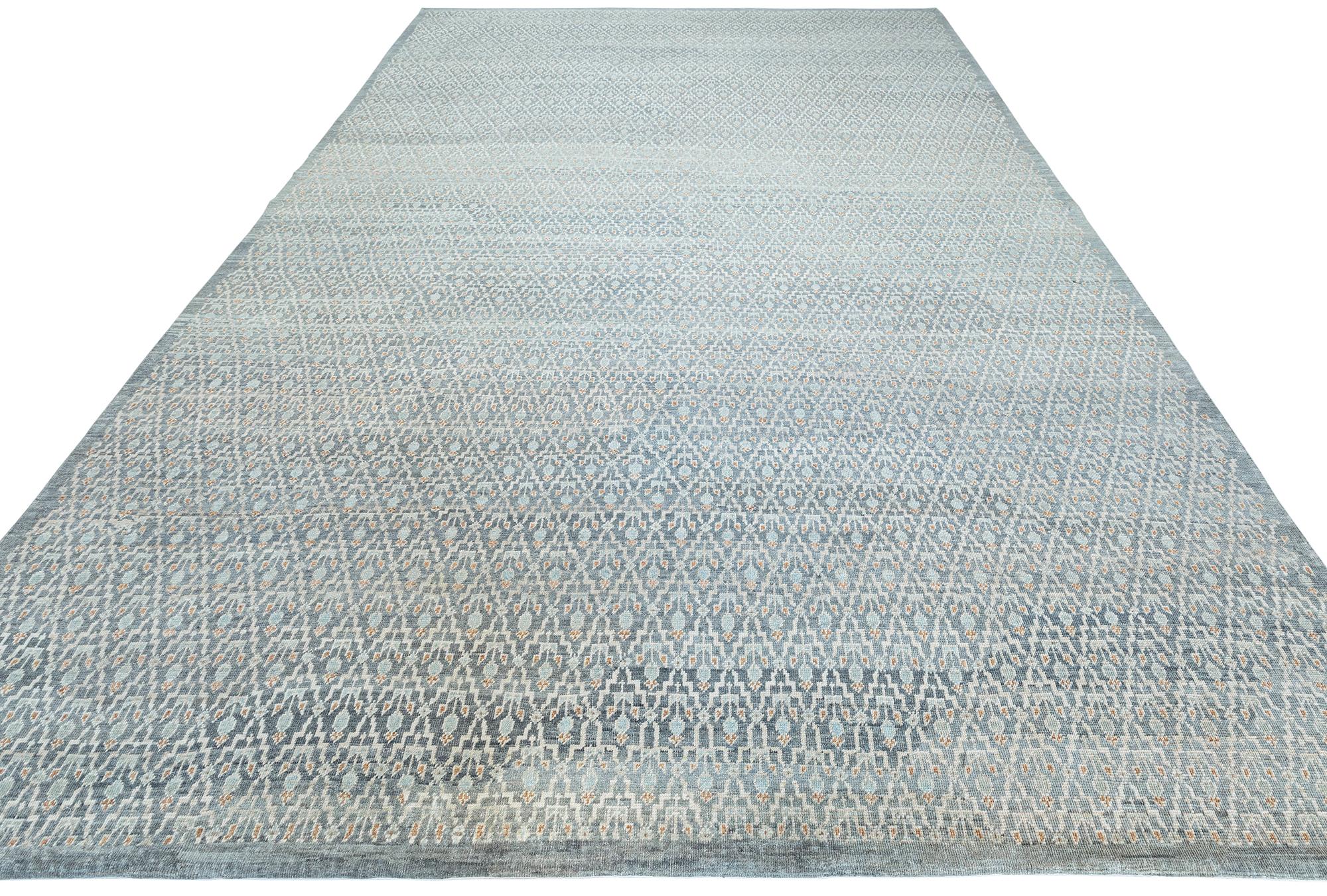 Wool NASIRI Carpets Traditional Serab - Hand-knotted Cream Rug  For Sale