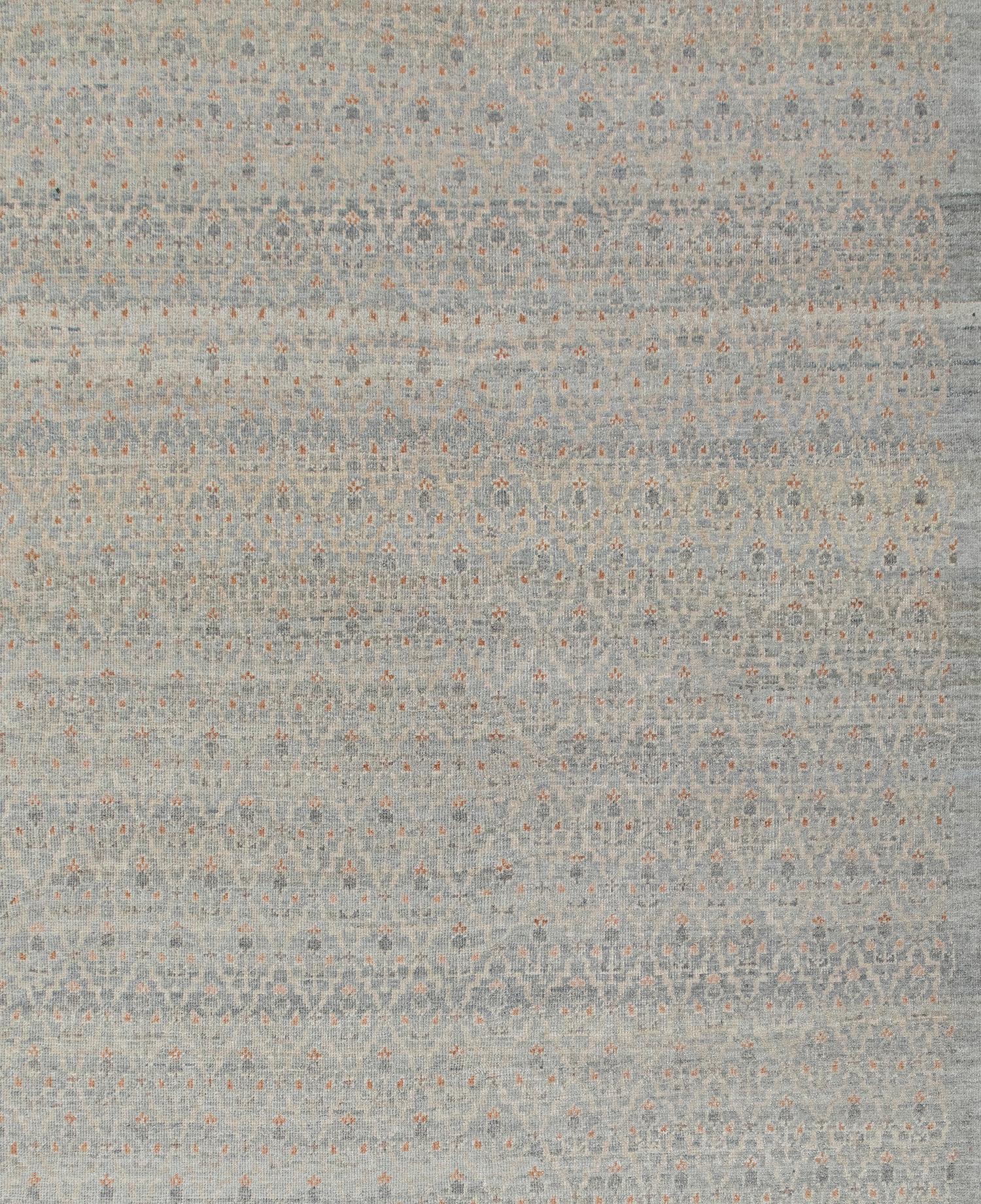 This rug resembles the rare and collectible antique Camehair Serab rugs that were produced in the 19th century and earlier.  Due to their limited availability, NASIRI revived the ancient dyeing and weaving techniques that had dissolved over the