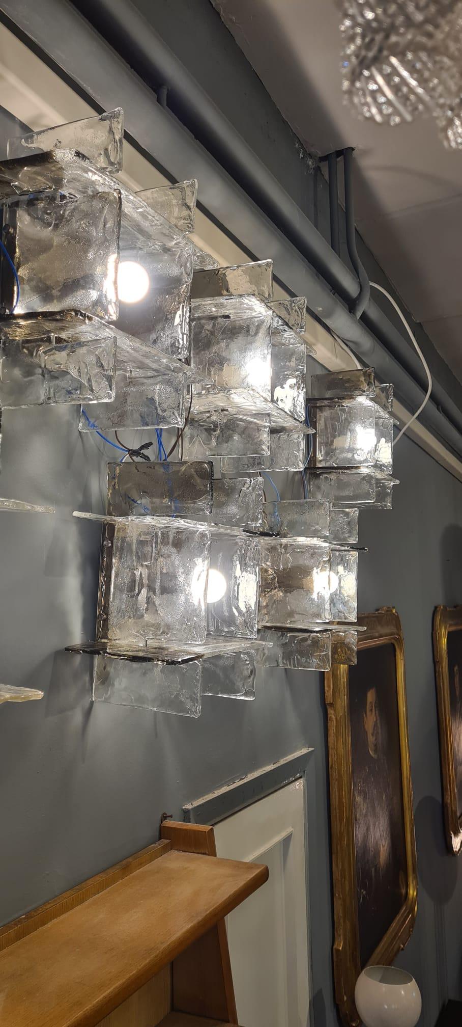 Nason Ceiling Lamp in Murano Glass 1