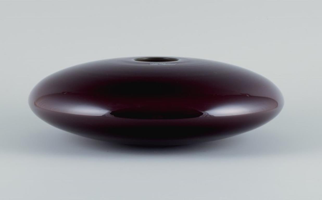 Nason Moretti für Murano, Italien. Große modernistische Vase aus Kunstglas. (Italienisch) im Angebot