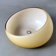 Nason V. Murano Empty Pockets (Bowl) In Blown And "Incamiciato" Glass.