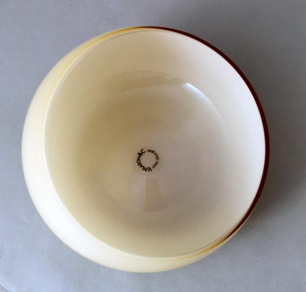 Murano Glass Nason V. Murano Empty Pockets (Bowl) In Blown And 