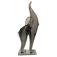 Nasonmoretti 1950s Elephant Statue in Murano Glass
