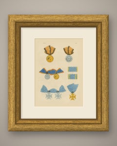Nassau Medals, Waterloo Medal and Service Crosses, Plate XLIX, 1844