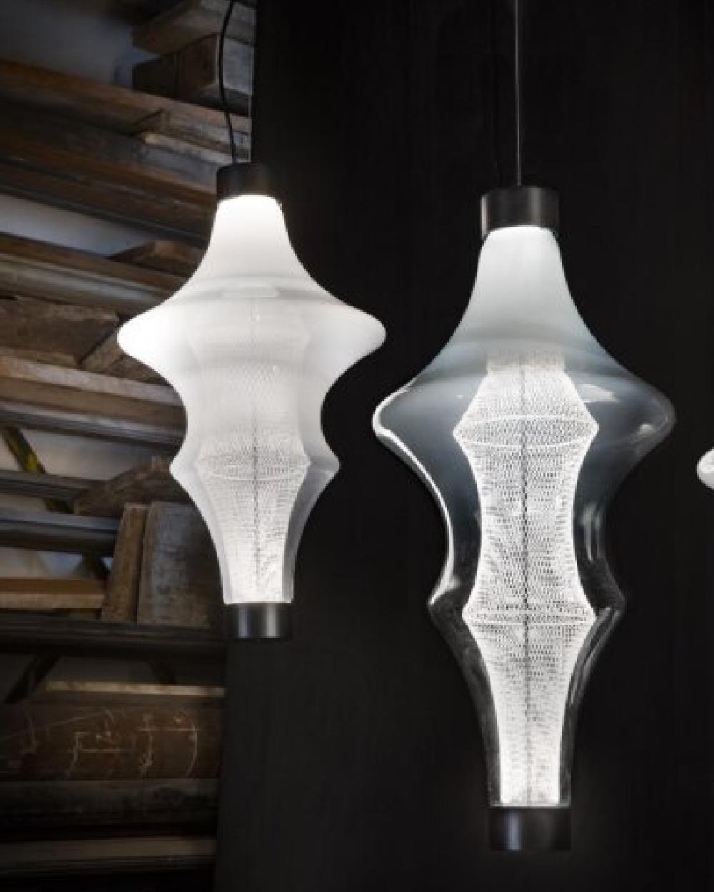 Métal Lampe suspendue NASSE 01 de Marco Zito & BTM pour Wonderglass en vente