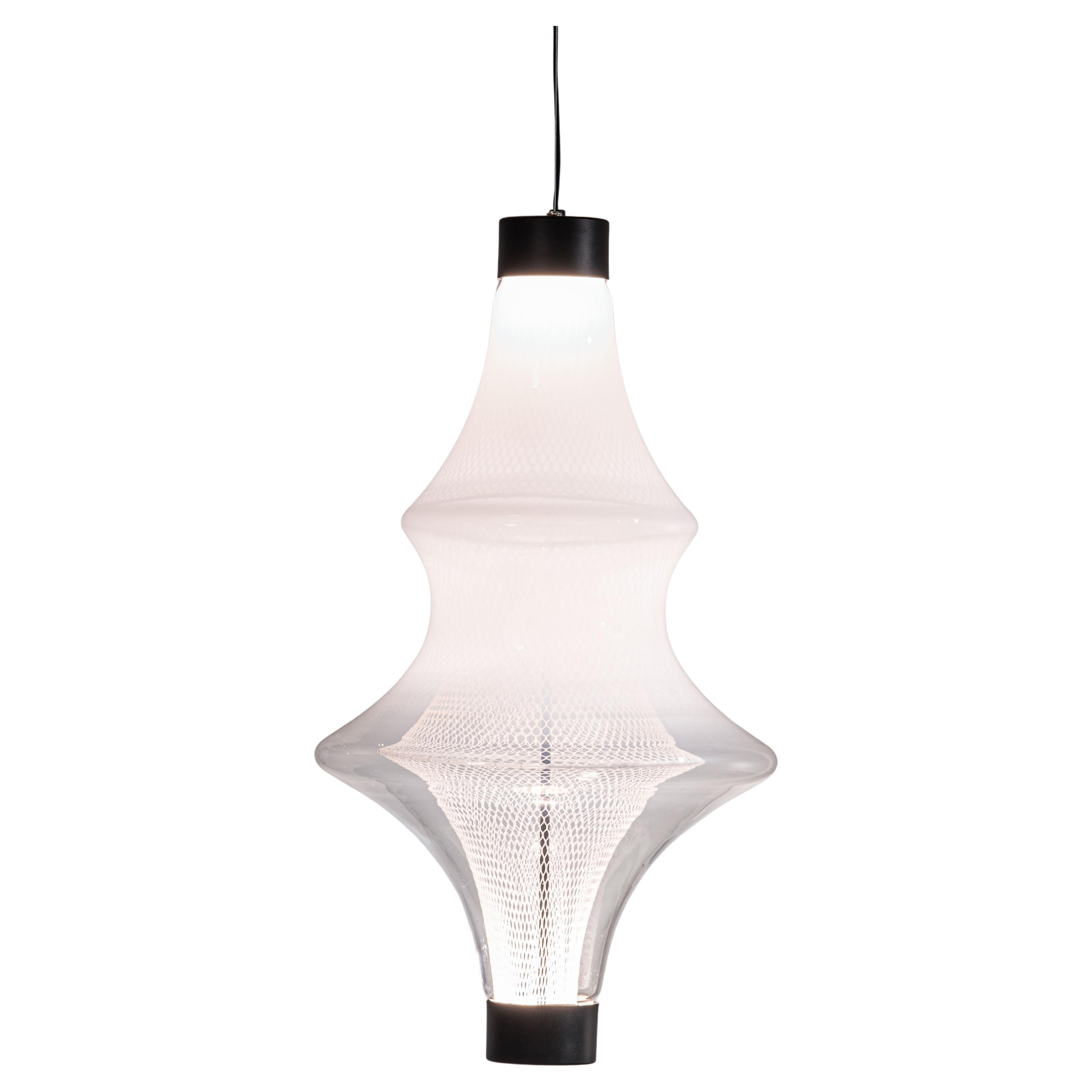 Nasse 01 Small by MarCo Zito & BTM, Murano Blown Glass Pendant Lamp