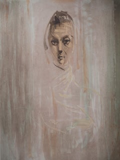 Dawn, Femme en rose - Lithographie originale, signée et numérotée à la main / 110