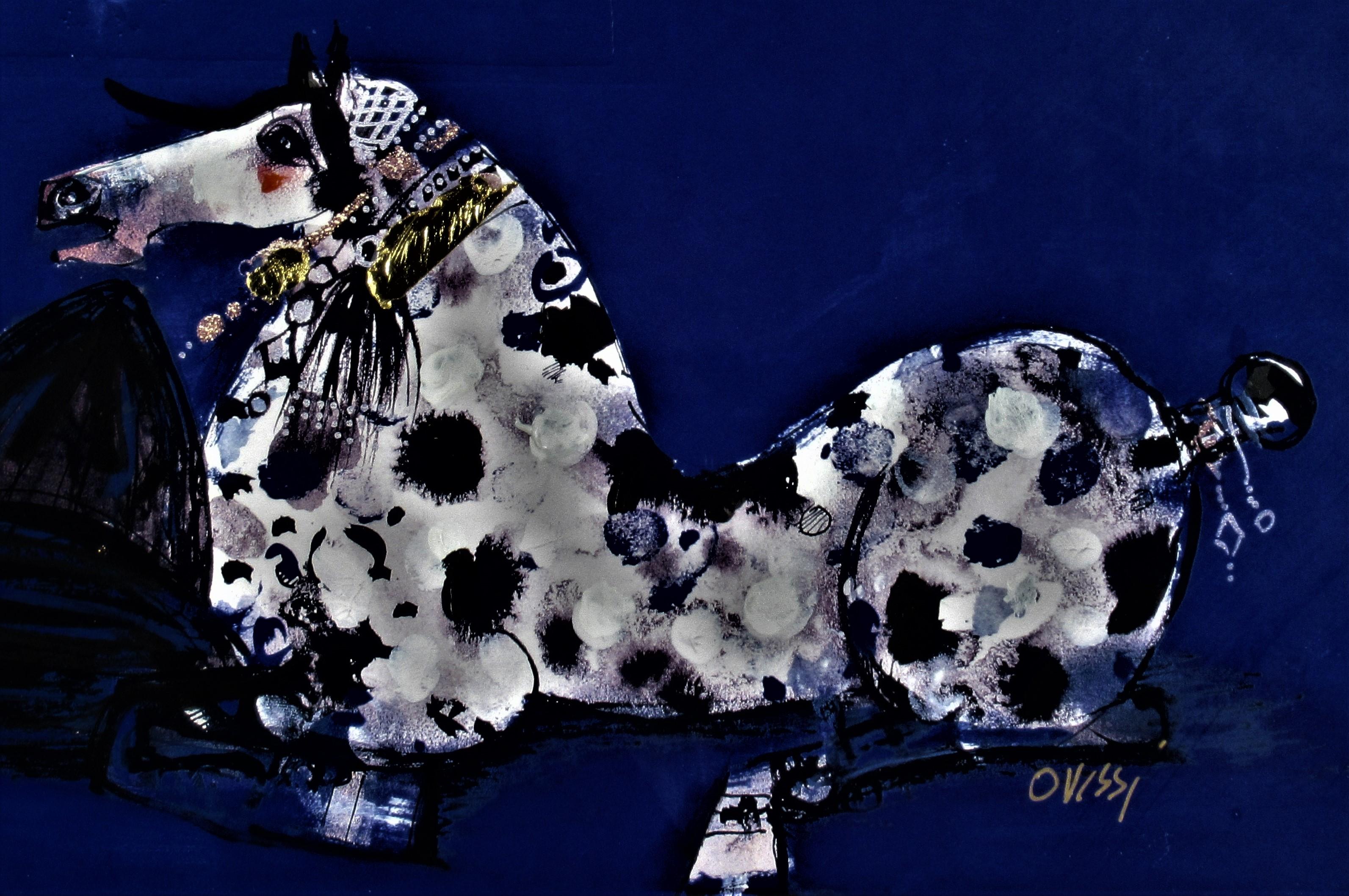 Seated Horse 4