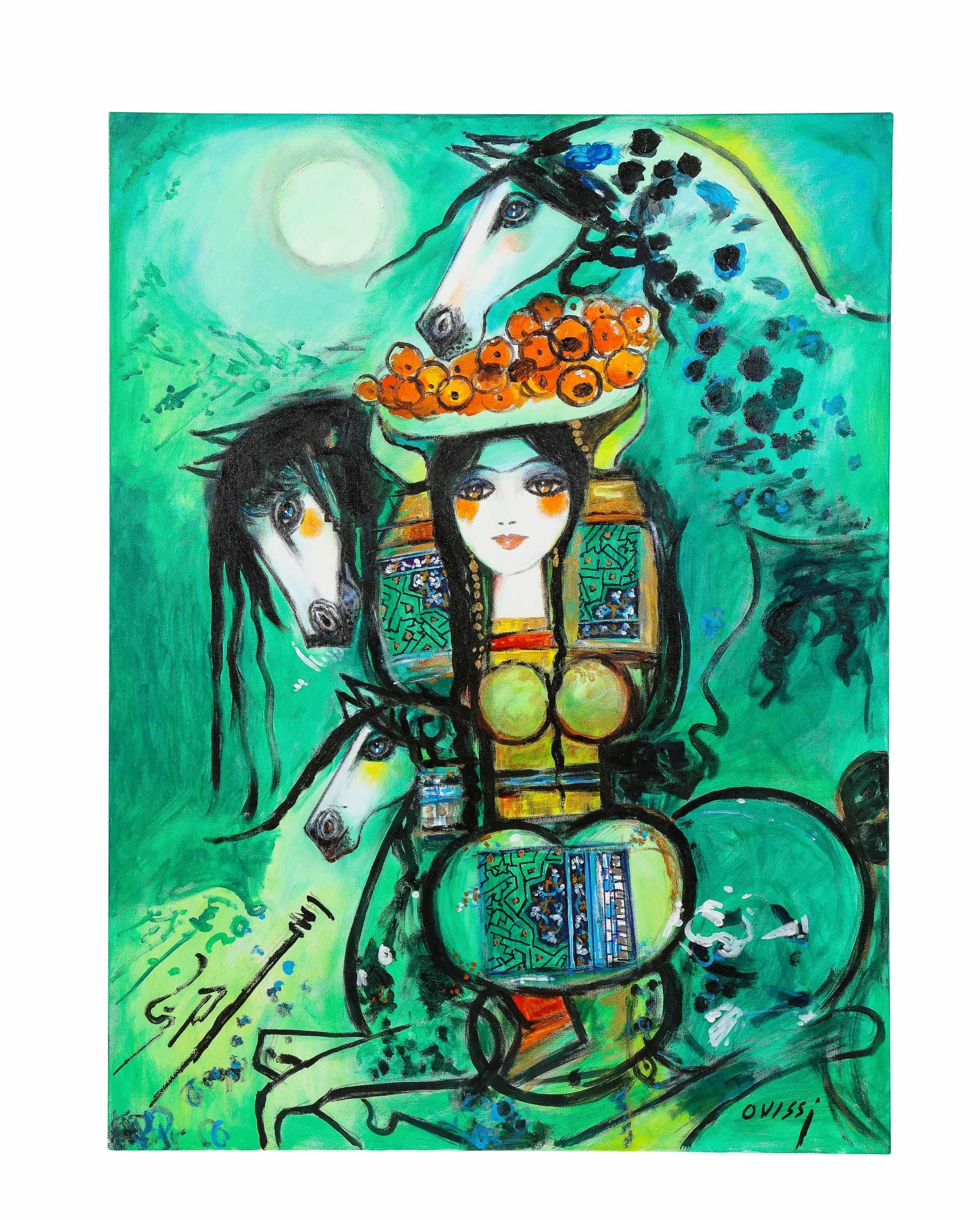 Nasser Ovissi Art - 10 For Sale at 1stDibs | nasser ovissi paintings 