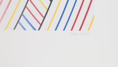 SS 1-82, Serigrafía minimalista de Nassos Daphnis