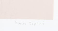 SS 12-78, Minimalist Geometric Screenprint by Nassos Daphnis
