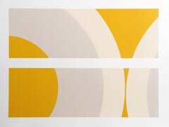 Vintage SS 7-78, Minimalist Screenprint by Nassos Daphnis