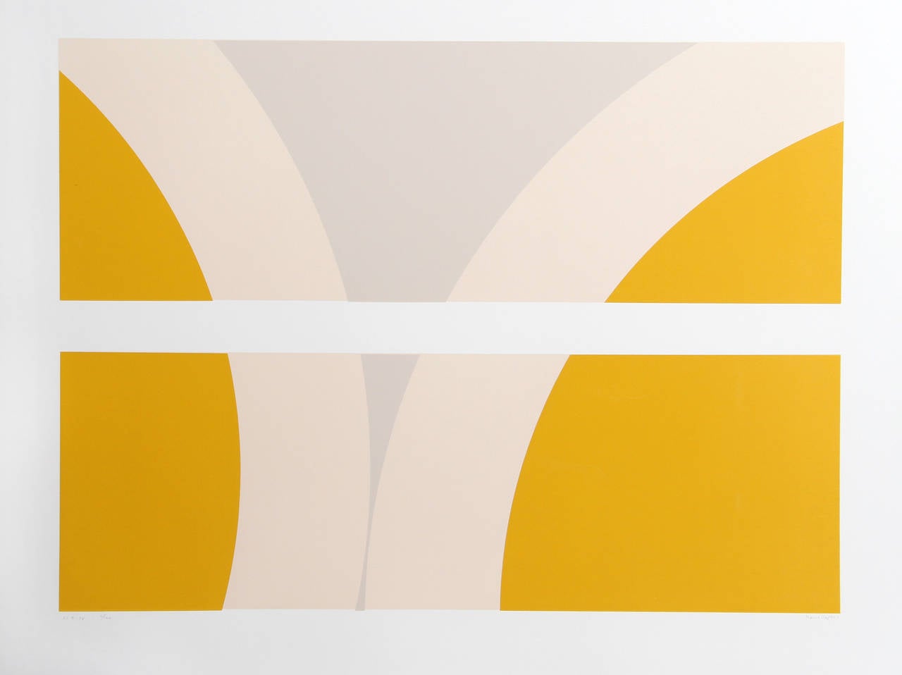 Nassos Daphnis Abstract Print - SS 9-78