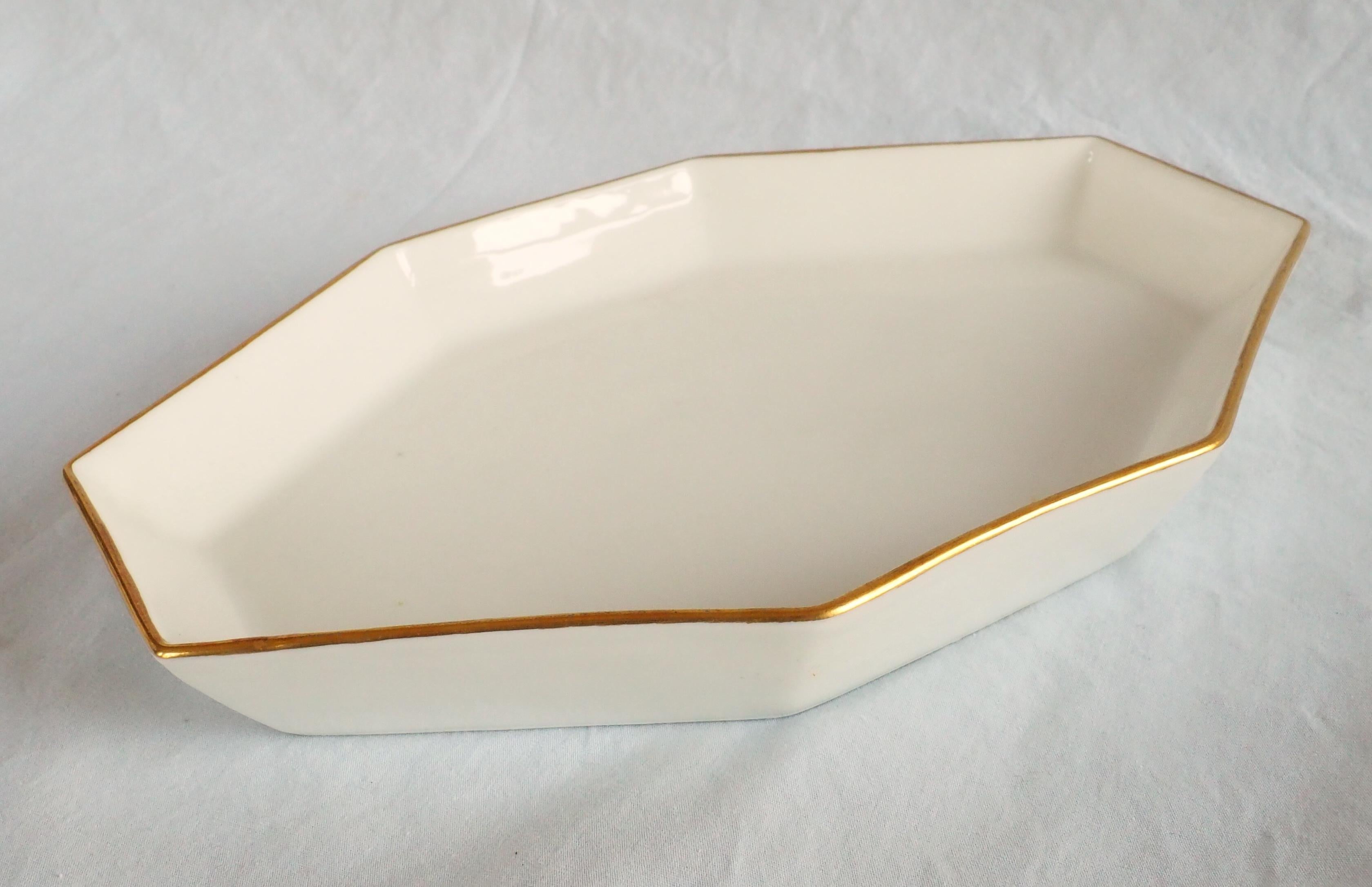 Nast Manufacture : set of 12 Empire Paris porcelain egg cups - circa 1805 For Sale 8