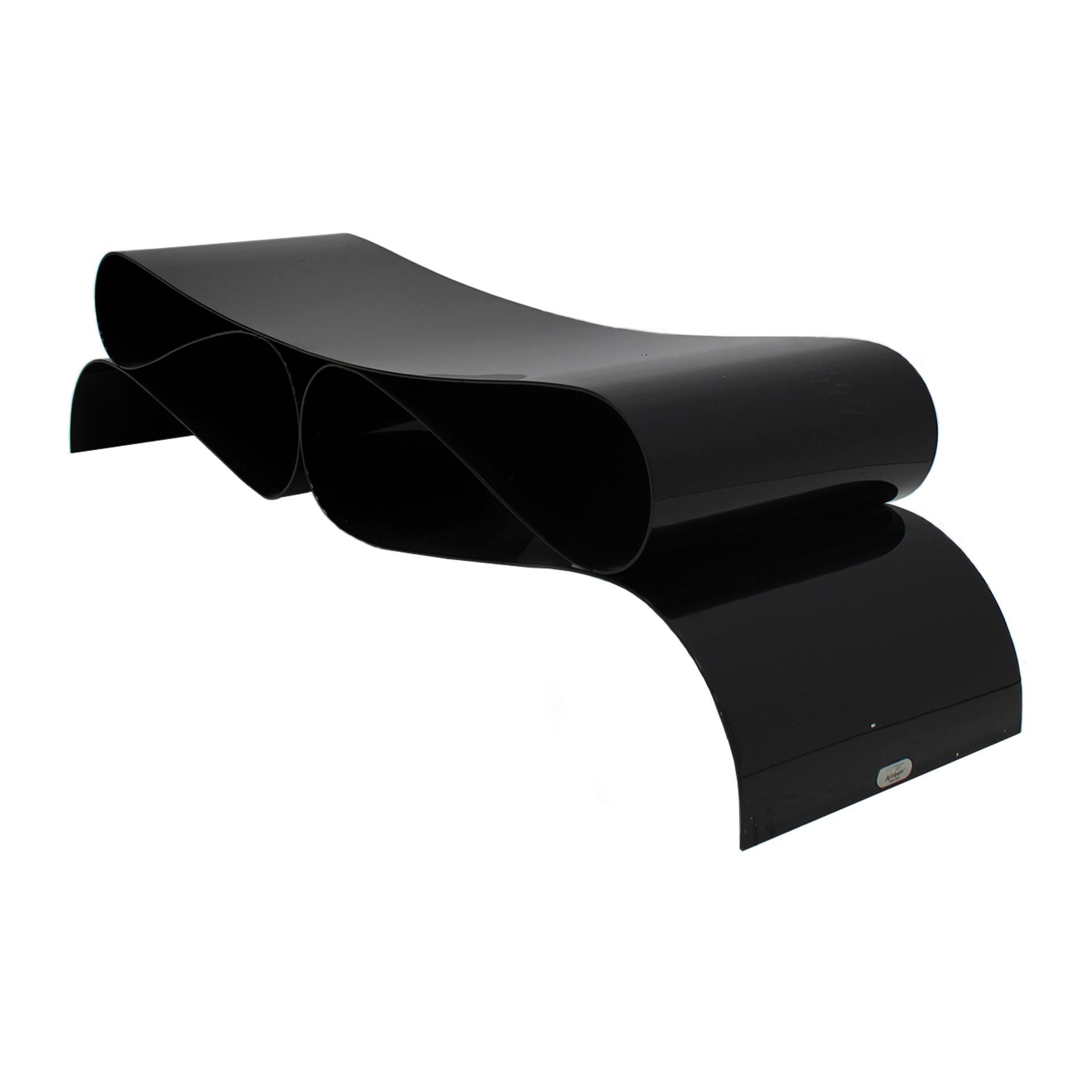 Modern ‘Nastro di Gala’ Bench Designed by Agenore Fabbri and Manufactured by Tecno