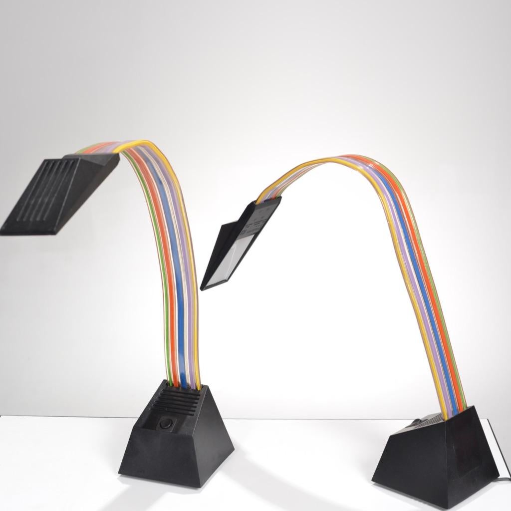 Lampes de table « Nastro » d'Alberto Fraser pour Stilnovo en vente 2