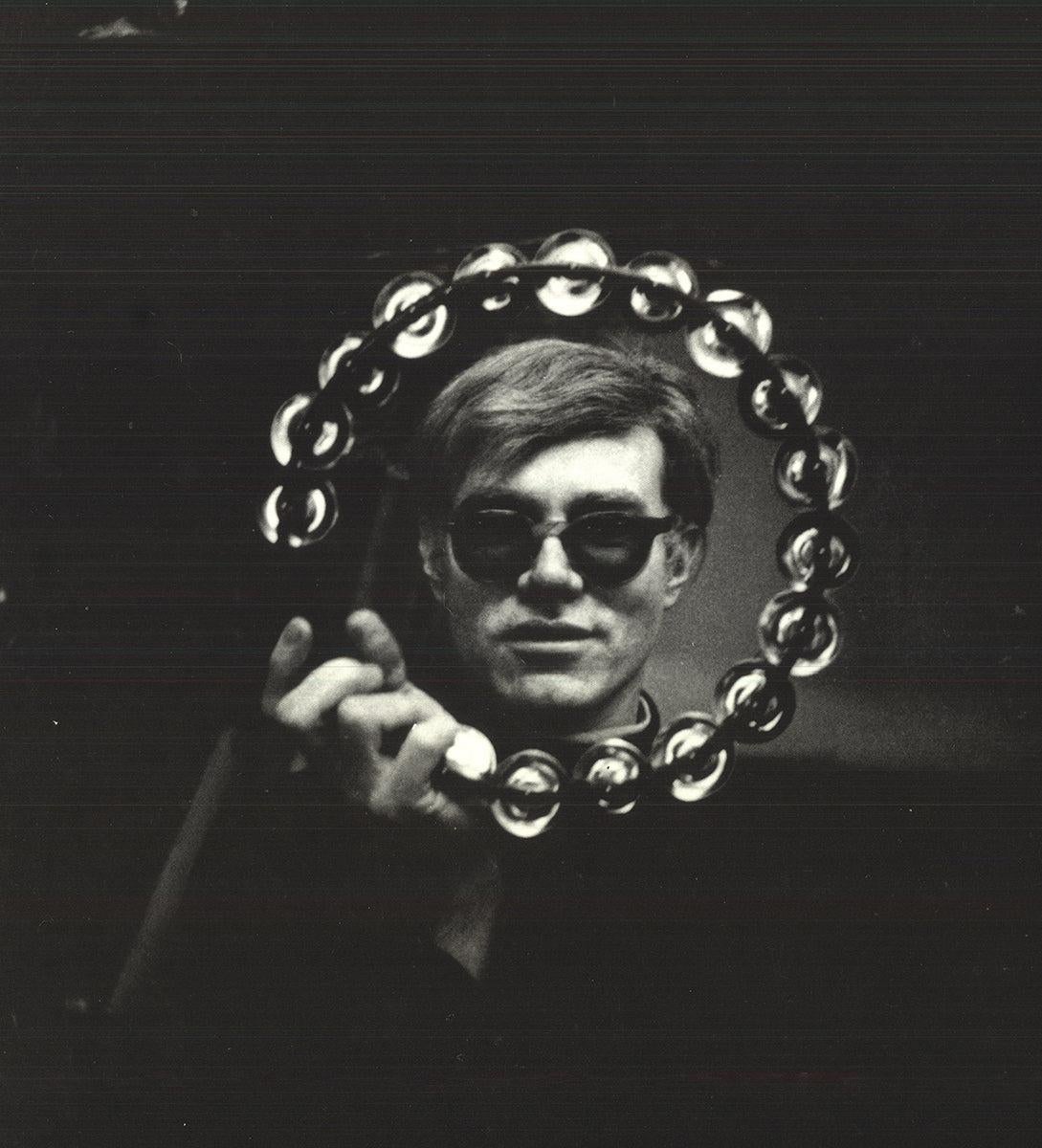 Nat Finkelstein 'Andy Warhol Double Tambourine'- Vintage For Sale 2