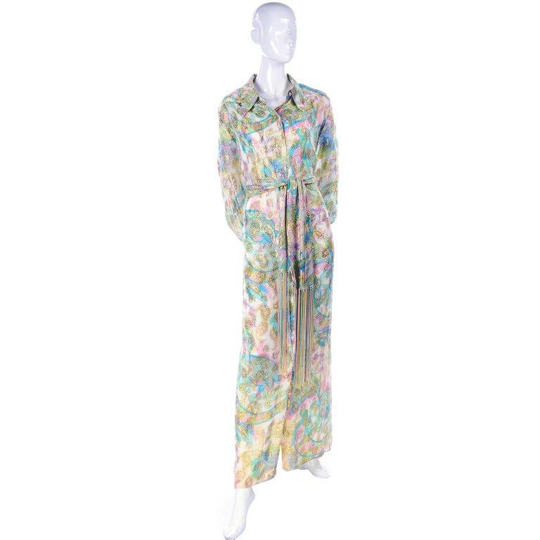 1960s Nat Kaplan Orange Mod Dress