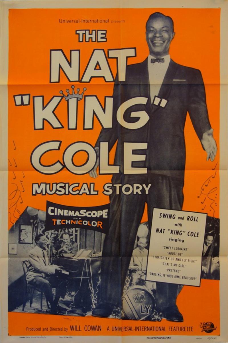 Movie Poster The Nat "King" Cole Musical Story 1955 