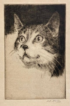 Vintage (Head of a Cat)