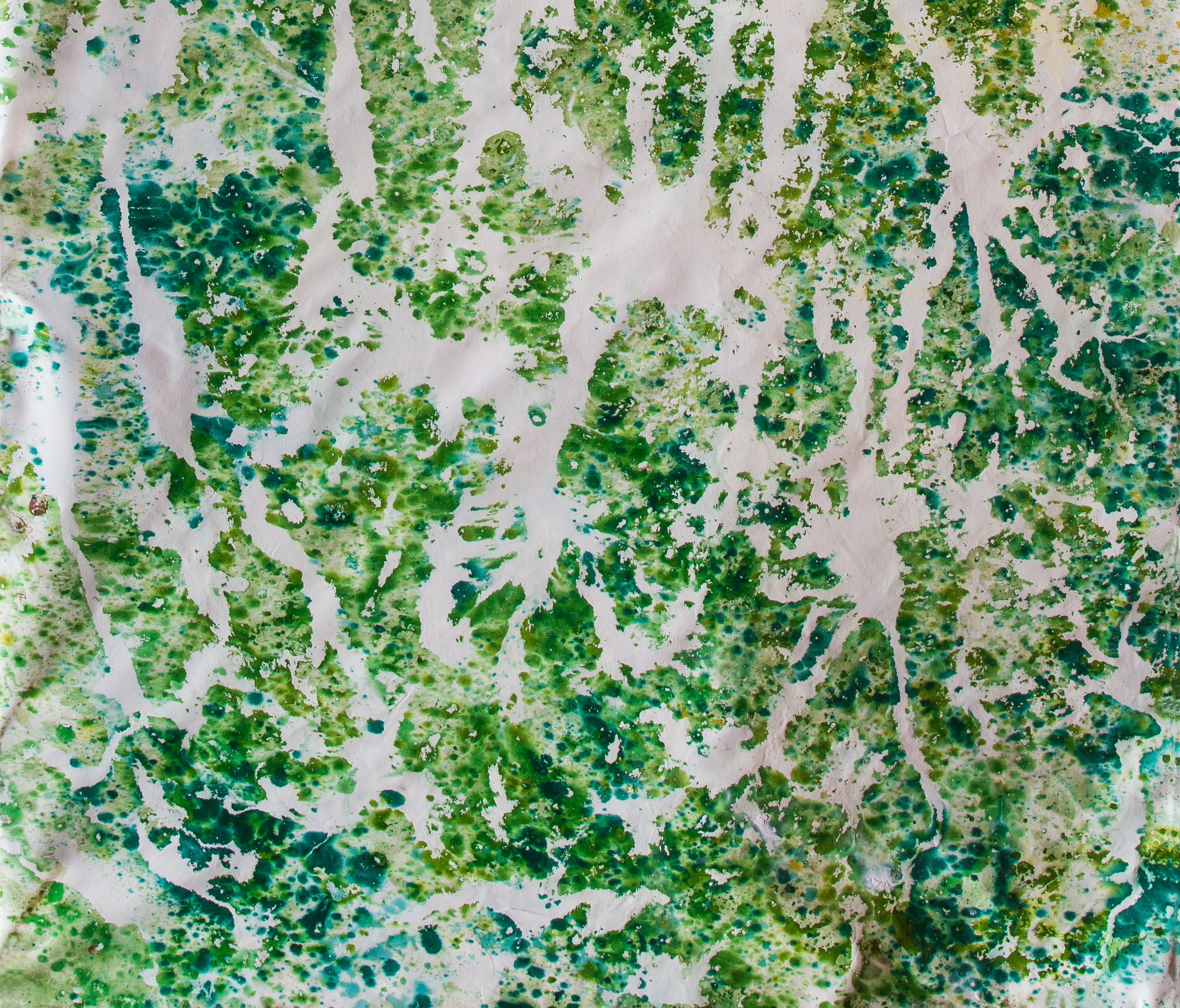 Registro de verano. From The Series Registros - Abstract Mixed Media Art by Nat Orlowski