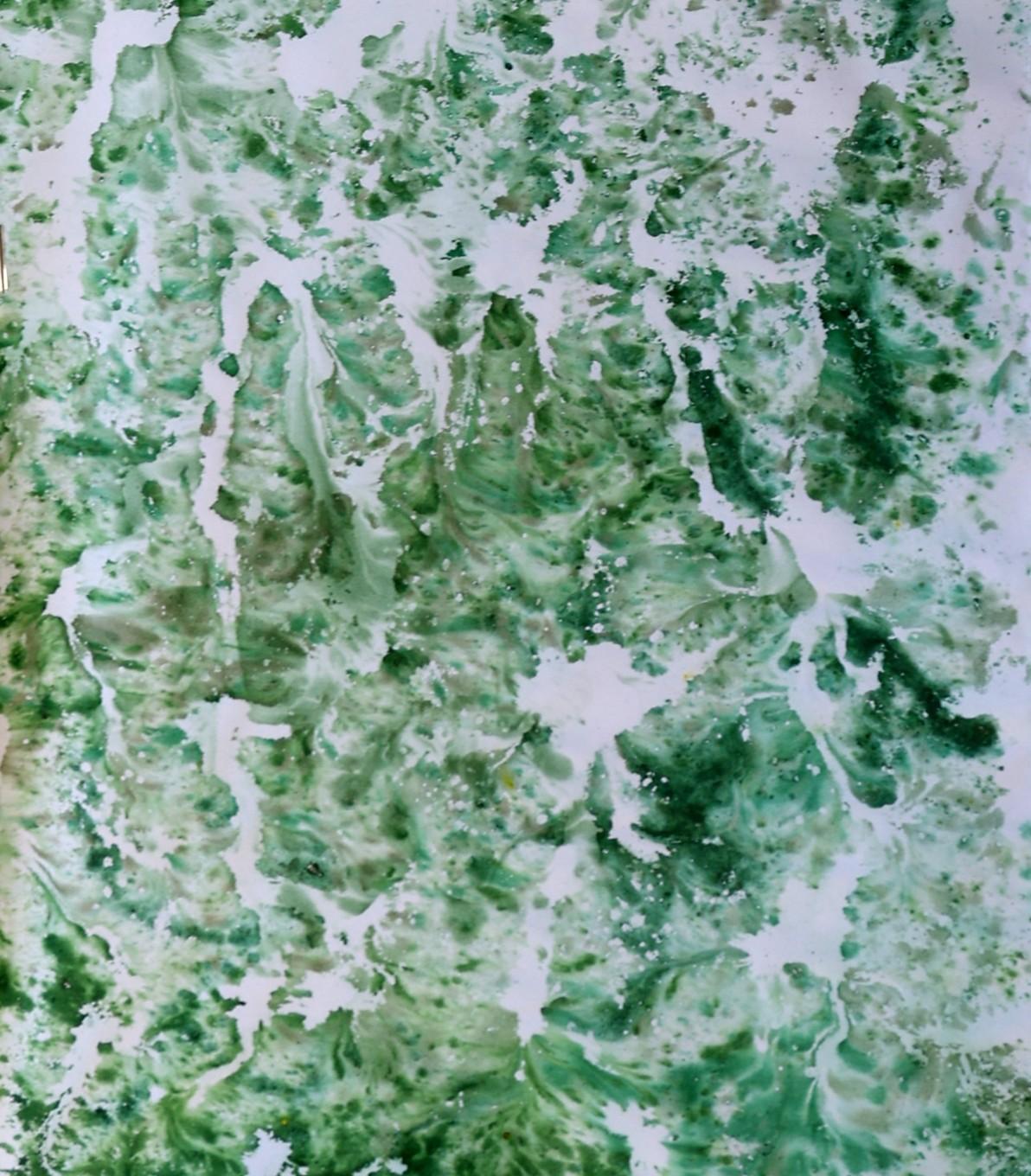 Registro. From The Series Registros - Blue Abstract Painting by Nat Orlowski