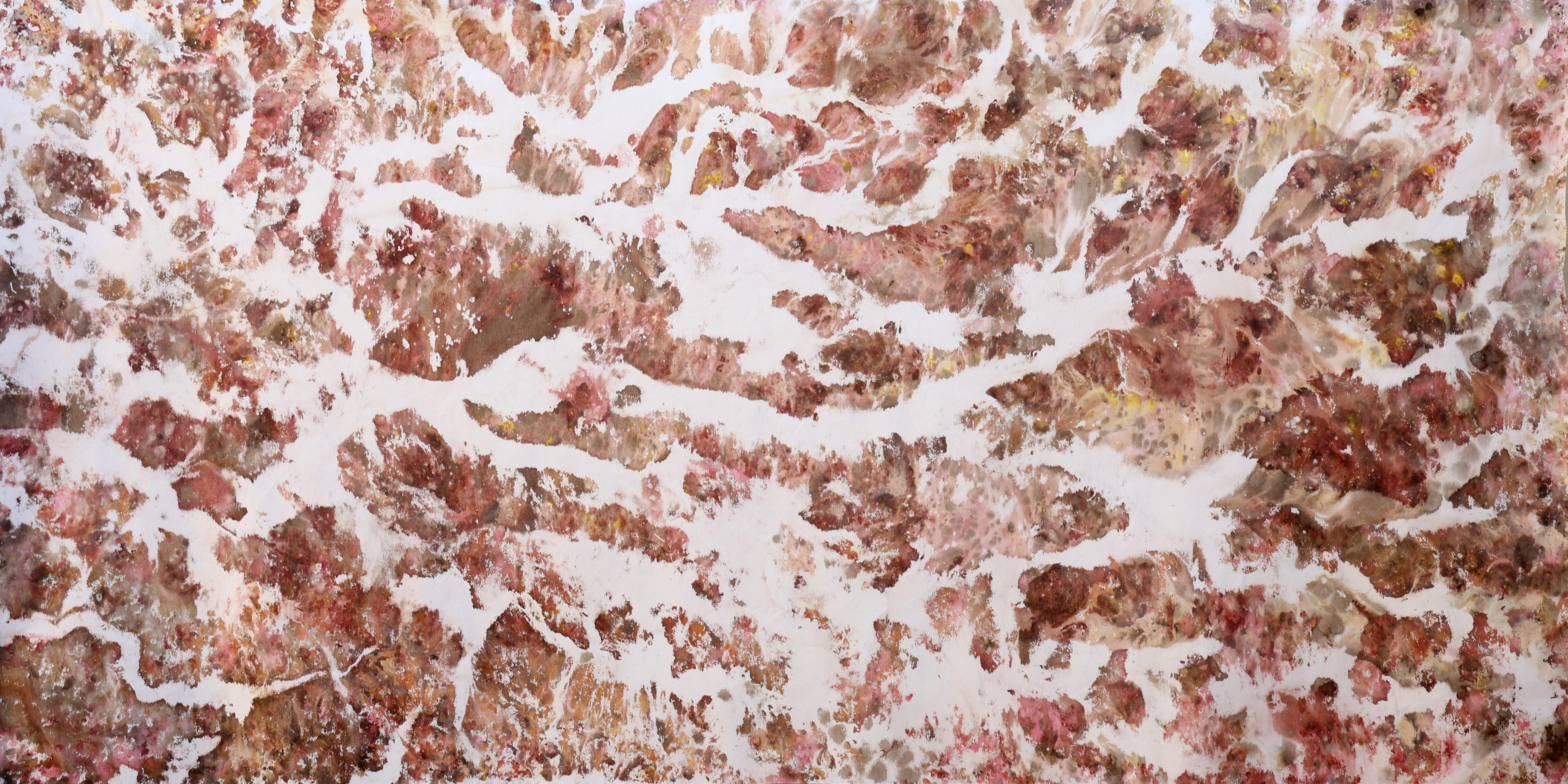 Registros en el este II. Aus der Serie Registros – Mixed Media Art von Nat Orlowski
