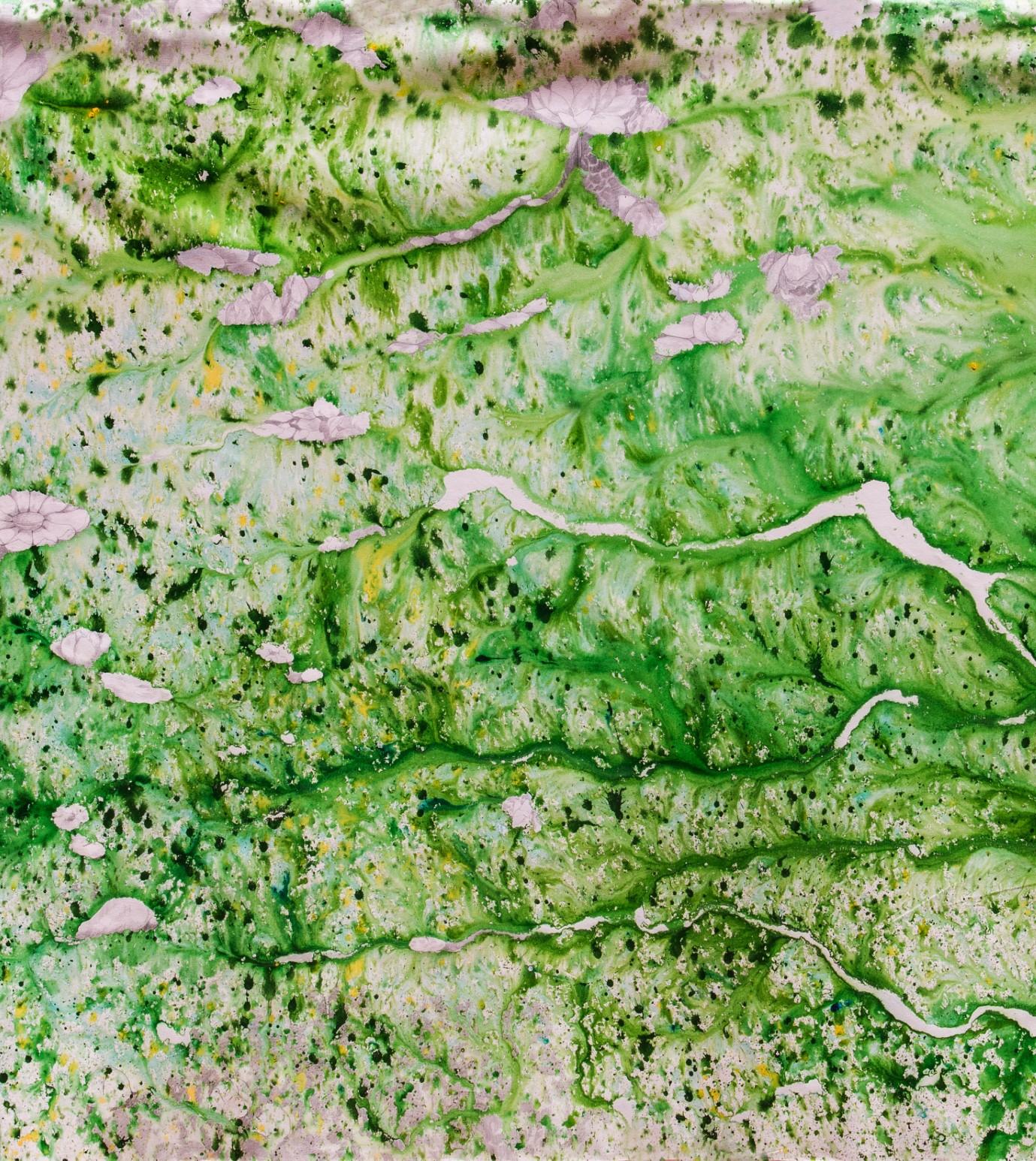 Eindrücke aus vergangenen Leben, Wahrnehmungen aus zukünftigen Leben. Die Serie Records trägt dieses Geheimnis in sich. Einfach und tiefgründig, denn die Tat findet nicht an der Oberfläche statt. Obwohl sie sich visuell manifestiert, findet sie in
