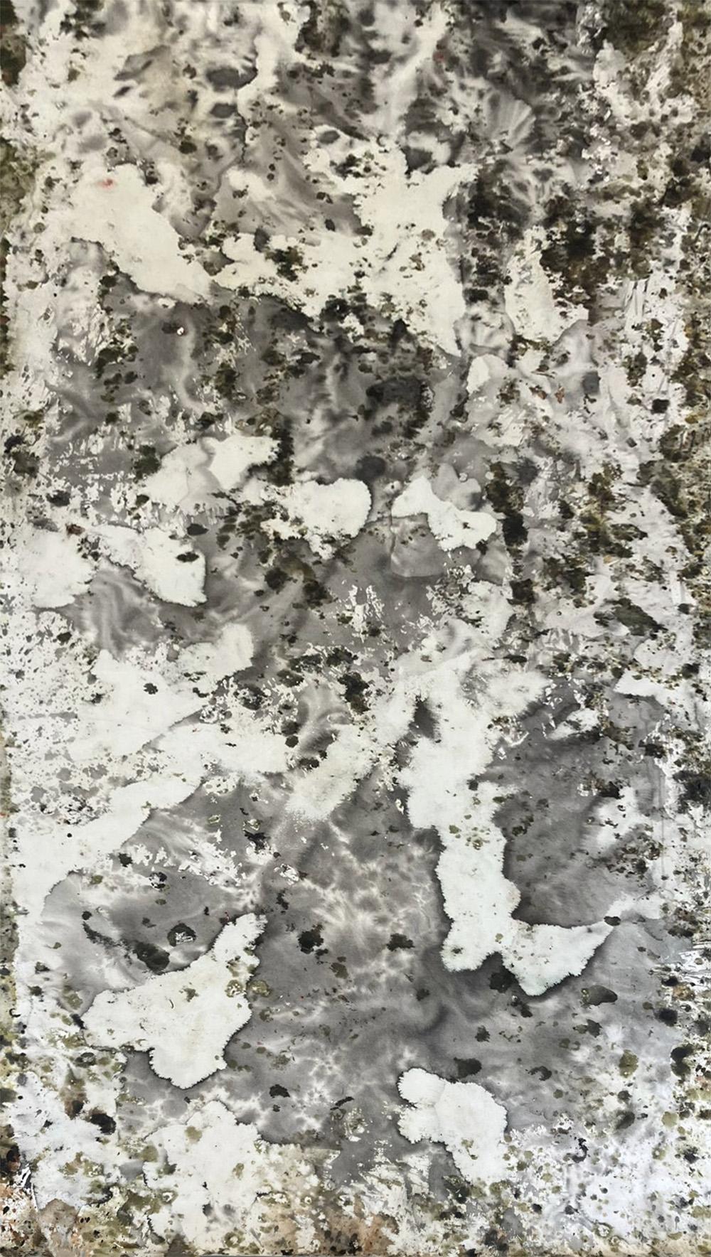 ​Impressions of past lives, perceptions of future lives. The Records series carries that mystery. Simple and profound since its deed does not happen on the surface. Although it manifests itself visually, it happens in the depths of the bed of our